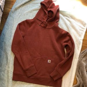 Burnt orange carhartt hoodie